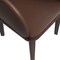 Leisuremod Vivara Collection Modern Dining Chair in Dark Brown VC23DBR - alternate 8