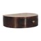 Homeroots 4" Brown Solid Wood Round One Drawer Nightstand 651764 - alternate 5