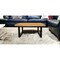 Homeroots 39" Natural And Black Solid Wood And Iron Square Distressed Coffee Table 558160 - alternate 7