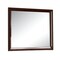 Homeroots 35" Espresso Wood Framed Mounted Dresser Mirror 374164 - alternate 1