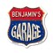 Signmission Benjamin's Garage, 6 Inch X 6 Inch, Plastic Sign SHI-P-6-383-BENJAMIN - alternate 1