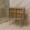 Homeroots 18" X 48" Brown Teak Rectangular Shower Bench 549369 - alternate 6