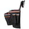 Klein Tools Pouch, Tool Pouch, Modbox, 9-Pocket, Black/Gray/Orange, Polyester, 9 Pockets 55835MB - alternate 8