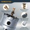 Powertec 2in Tungsten Carbide Hole Saw for Soft & Hard Metal with Titanium-Plated Pilot Drill Bit 14905 - alternate 5
