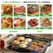 Nutrichef 24 in Stove Top Griddle Pan, Nonstick Double Burner Grill & Griddle Combo, Ridged & Flat Surfaces NCGRP48 - alternate 5