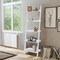 International Concepts Lean To Shelf Unit with 5 Shelves, Linen White SH69-2660 - alternate 8