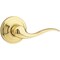 Kwikset Tustin Half Dummy Lever, Bright Polished Brass 788TNLRH-3 - alternate 4