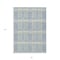 Homeroots 3' X 5' Denim Blue Green And Ivory Plaid Washable Indoor Outdoor Area Rug 597547 - alternate 7
