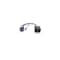 Trulink 2-Port 3.5mm Stereo Audio/Video Monitor Splitting Cable, 11 inch 29588 - alternate 2