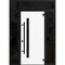Vdomdoors Front Exterior Prehung Steel Door Ronex0162 Red Oak 2 Sidelight and Transom Window Sidelite Entry RONEX0162EXD-RED-W16+36+16 X H80+16-LH-I - alternate 1