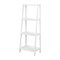 Homeroots 60" Ladder Bookcase With 4 Shelves In White 380042 - alternate 3