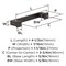 Amerock Bridgeport 3-3/4 inch (96mm) Center-to-Center Oil-Rubbed Bronze Cabinet Pull, 25PK 25VMP37031ORB - alternate 3