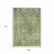 Homeroots 9' X 12' Artichoke Green And Beige Abstract Washable Indoor Outdoor Area Rug 615492 - alternate 7
