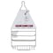 Simple Spaces Shower Caddy, 2-Shelf, Steel, 10 in OAW, 19 in OAH, 4-1/4 in OAD, 10 lb SS-SC-25-VB - alternate 2