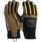 Pip Goatskin Leather Palm Glove w/Dorsal Impact Protection and A4 Kevlar Blend Lining, TPR Finger Guards 4474 - alternate 1