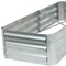 Homeroots 12in X 60in Silver Steel L Shape Raised Garden Bed 668468 - alternate 6