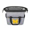 Picnic Time Family Of Brands NCAA Michigan Wolverines On The Go Lunch Bag Cooler - Soft Cooler Lunch Box, Heathered Gray 510-00-105-344-0 - alternate 2