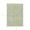Homeroots 10' X 14' Artichoke Green And Ivory Abstract Washable Indoor Outdoor Area Rug 598943 - alternate 5
