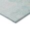 Homeroots 9' X 12' Pale Aqua Beige And Ivory Abstract Washable Indoor Outdoor Area Rug 617417 - alternate 9