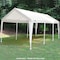 King Canopy 10ftx20ft Fitted Replacement Cover W/ Legs Skirts, Fits a 10ft 8in x 20ft frame, White/White PTCL1020FR6 - alternate 2