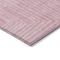Homeroots 8' Pink And Ivory Round Geometric Washable Indoor Outdoor Area Rug 600848 - alternate 7