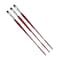 Da Vinci COLLEGE Student Brush, Synthetic, Acrylic & Oil, Filbert, Series 8750, Size 12, 3PK VA-8750_12 - alternate 3