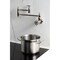 Kingston Brass Wall Mount Pot Filler Faucet, Polished Nickel KS3106CG - alternate 5