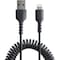Startech.Com 1m/3ft USB to Lightning Cable, Coiled RUSB2ALT1MBC - alternate 5