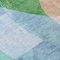 Homeroots 5' X 8' Green And Teal Blue Abstract Washable Indoor Outdoor Area Rug 630448 - alternate 5