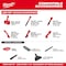 Milwaukee Tool Handheld Vacuum, 40 cfm, 6 ft Hose L. 0892-20 - alternate 12