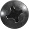 Auveco Phillips Pan Head Tapping Screw #14 x 3/4in - Black, 100PK 24134 - alternate 2