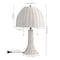 Jonathan Y Joanie 22" Bohemian Rustic Woven Rattan LED Table Lamp with Double Pull Chains, White/Brass Gold JYL4040B - alternate 6