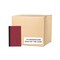 Roaring Spring Case of Red Memo Books, Pocket Sized 6.125"x3.75", 72 sheets of Paper, Durable Cover, Narrow Ruled, PK144 76096cs - alternate 1