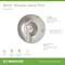 Symmons Birch Wall Mounted Shower Valve Trim with Volume Control Lever (Valve Not Included) S5990STNTRM - alternate 3