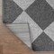 Jonathan Y Draper Classic Geometric Diamond Pattern Dark Gray/Light Gray 4 ft. x 6 ft. Area Rug ATH100C-4 - alternate 3
