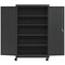 Sandusky Lee Solid Door Storage Cabinet, 46 in W, 78 in H, 24 in D, Black TA4R462472-09 - alternate 5