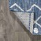 Jonathan Y Nokat Tribal Bohemian Blue/Ivory 2 ft. x 10 ft. Indoor/Outdoor Runner Rug SMB131C-210 - alternate 6