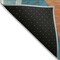Homeroots 8' X 10' Teal Blue Copper And Ivory Abstract Washable Indoor Outdoor Area Rug 601011 - alternate 6