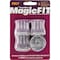 Magic Sliders Magic Fit 1-1/4'' - 1-7/6'' Round Felt Furniture Leg Cup, 4PK 26137 - alternate 1