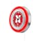 Holland Bar Stool Co University of Nebraska Double Neon 15" Clock Clk15NebrUn - alternate 5