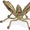 Homeroots Gold Cast Iron Butterfly Decorative Sculpture 399658 - alternate 1