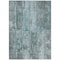 Homeroots 3' X 5' Teal Blue Charcoal And Gray Abstract Washable Indoor Outdoor Area Rug 618781 - alternate 6