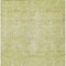 Homeroots 5' X 8' Artichoke Green And Ivory Damask Washable Indoor Outdoor Area Rug 603348 - alternate 8