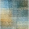 Homeroots 8' X 10' Blue Gold And Green Abstract Washable Indoor Outdoor Area Rug 603632 - alternate 9