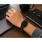 Elegani Band Compatible with Apple Watch 49mm, Black/White, Silver, Black, Yellow Gold, Rose Gold Buckle TPSIVRB-BLKWHT-49 - alternate 2