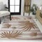 Jonathan Y Veronica Classic Beach Stripe and Palm Leaf Pink/Cream 3 ft. x 5 ft. Indoor/Outdoor Area Rug TSN402A-3 - alternate 7