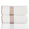 Lavish Home Bath Towels 2PC 100% Cotton Towel Set Extra Large Quick Drying Bath Towels Absorbent Bath Sheets 67-0022-WTBS - alternate 8