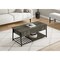 Monarch Specialties Coffee Table 42"L, Cocktail, Lift-top, Rectangular, Dark Bronze, Black Metal, Contemporary I 3821 - alternate 3