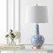 Jonathan Y Chinois 30" Ceramic/Iron Classic Cottage LED Table Lamp, Blue/White JYL5051A - alternate 7