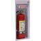 Encore Packaging Break Window Metal Fire Extinguisher Cabinet - White IFS-5760-WT - alternate 1